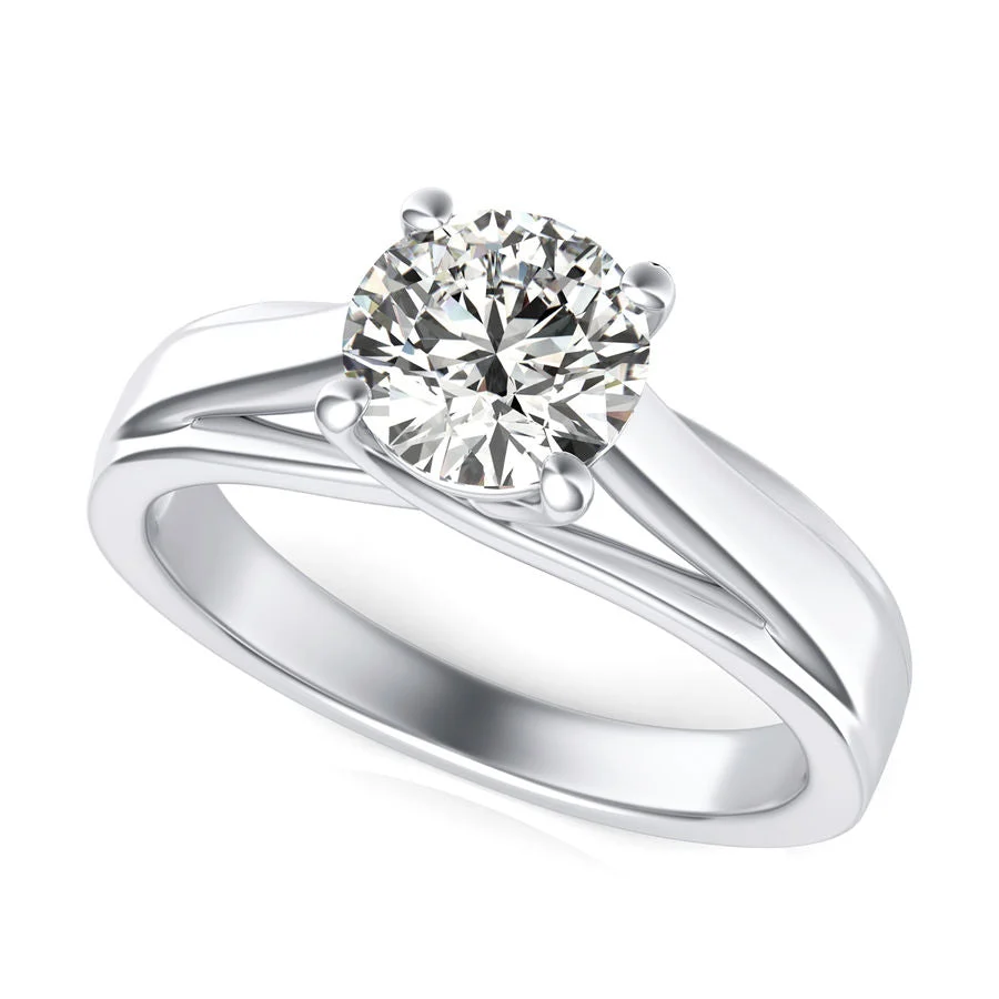 Solitaire Engagement Ring - Custom Builder - SKU 116000