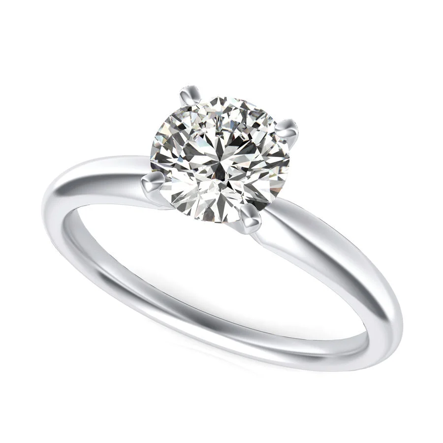 Solitaire Engagement Ring - Custom Builder - SKU 115904