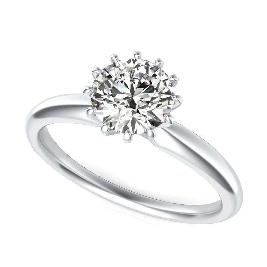 Solitaire Engagement Ring - Custom Builder - SKU 115912