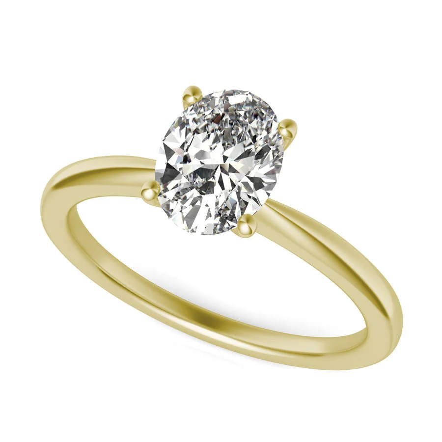 Solitaire Engagement Ring - Custom Builder - SKU 116200
