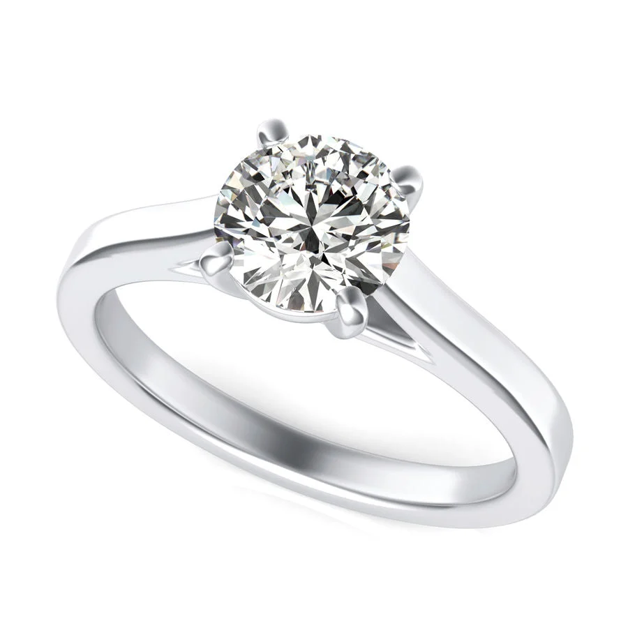 Solitaire Engagement Ring - Custom Builder - SKU 116400