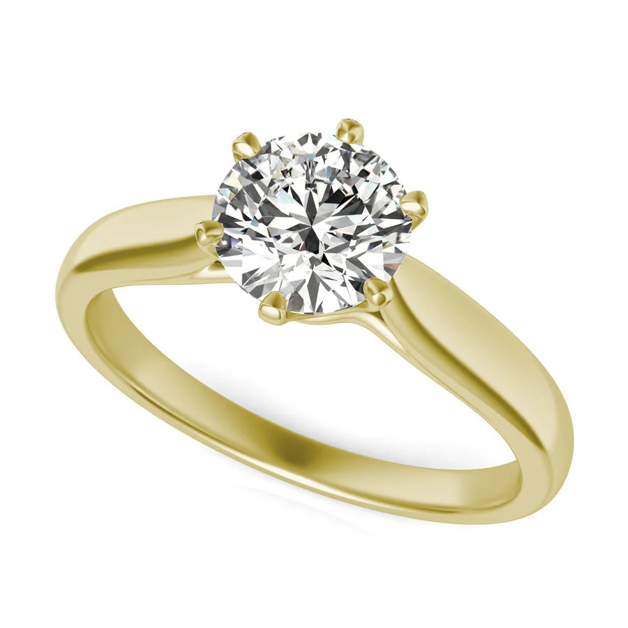 Solitaire Engagement Ring - Custom Builder - SKU 116500