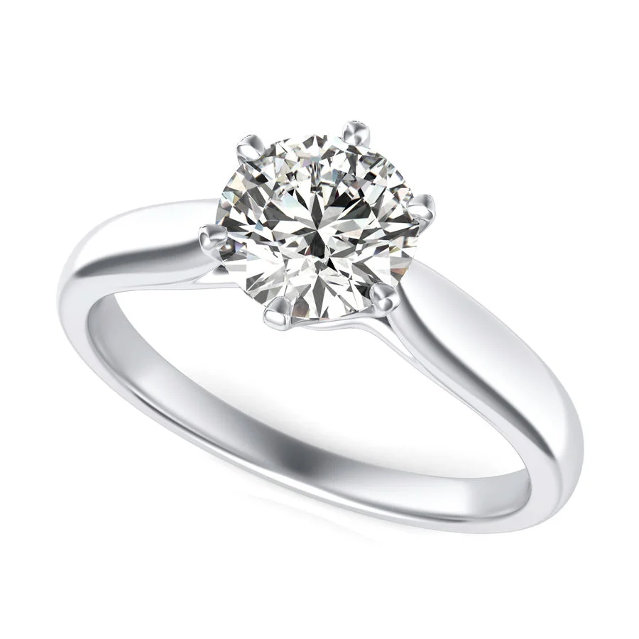 Solitaire Engagement Ring - Custom Builder - SKU 116500