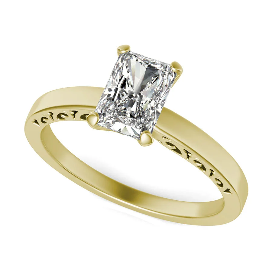 Solitaire Engagement Ring - Custom Builder - SKU 117000