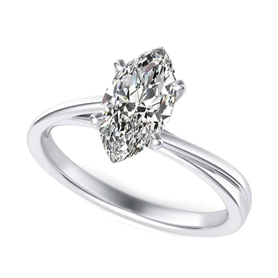 Solitaire Engagement Ring - Custom Builder - SKU 117400