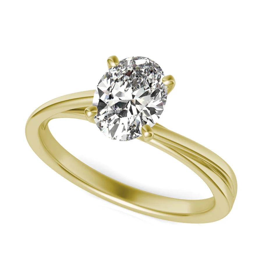 Solitaire Engagement Ring - Custom Builder - SKU 117400