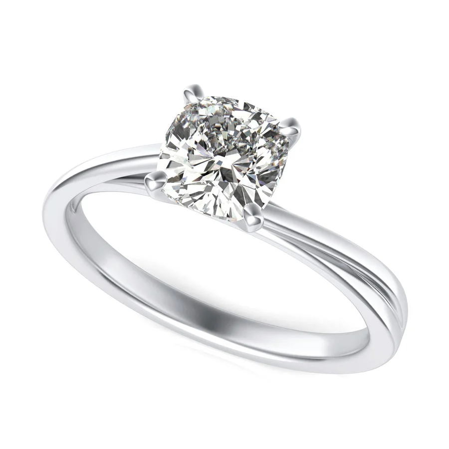 Solitaire Engagement Ring - Custom Builder - SKU 117400
