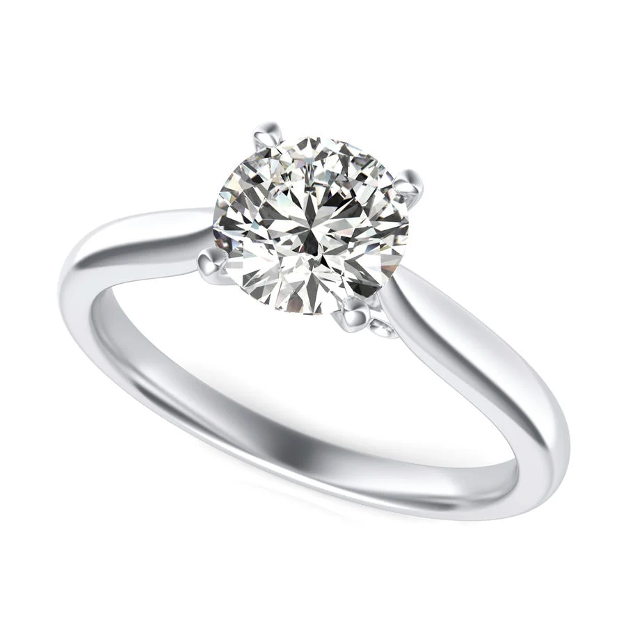 Solitaire Engagement Ring - Custom Builder - SKU 117500