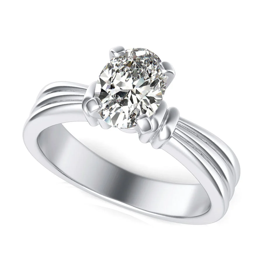 Solitaire Engagement Ring - Custom Builder - SKU 240300