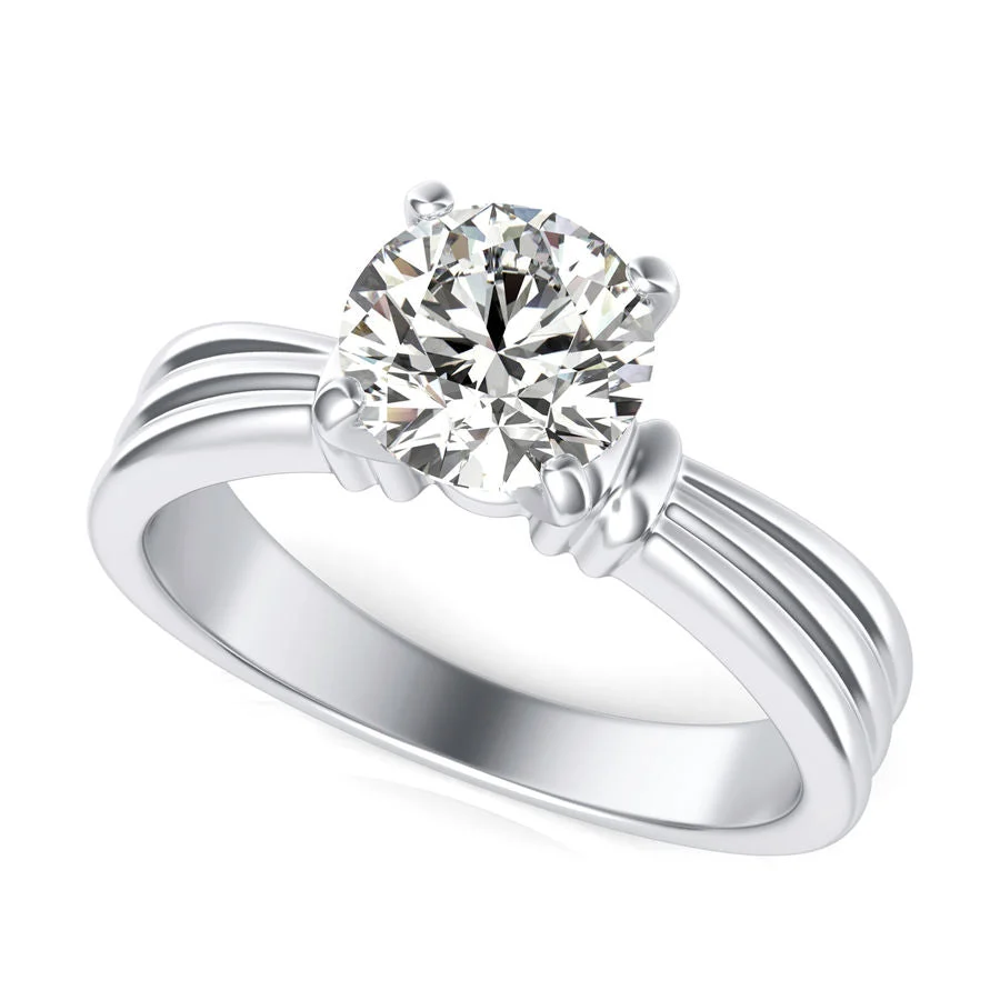 Solitaire Engagement Ring - Custom Builder - SKU 240300