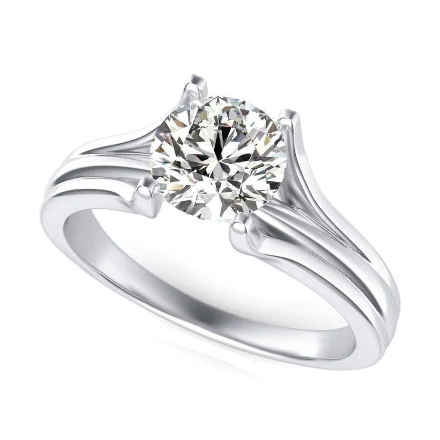 Solitaire Engagement Ring - Custom Builder - SKU 335700
