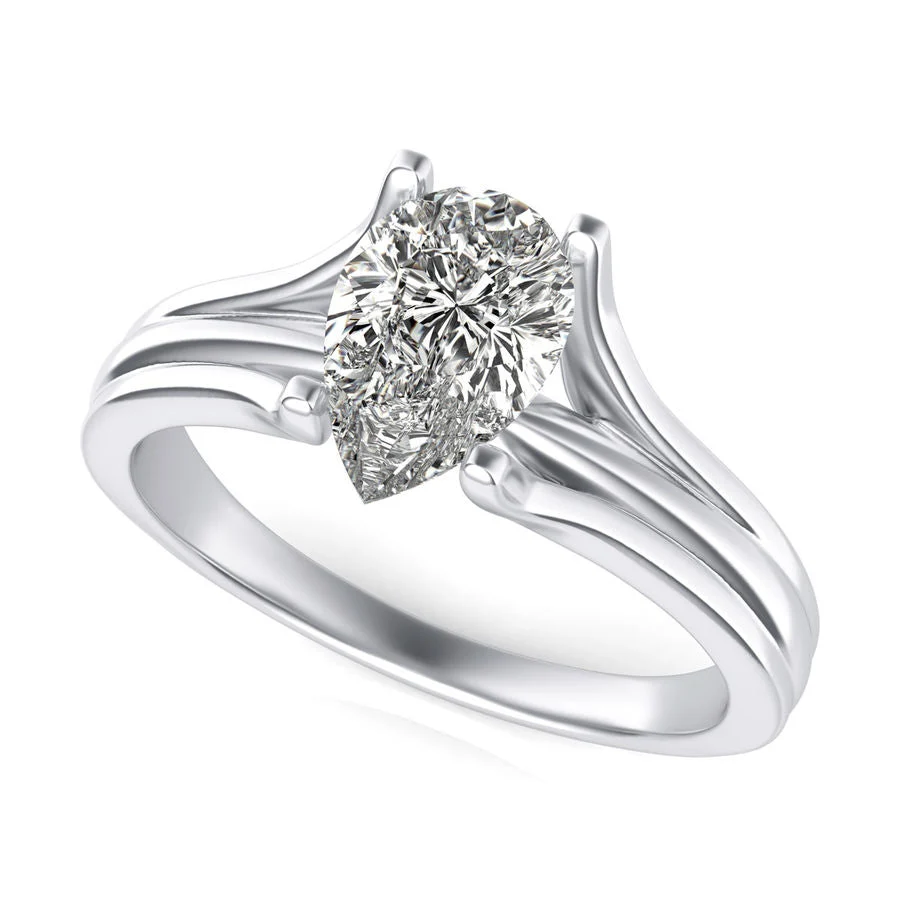 Solitaire Engagement Ring - Custom Builder - SKU 335700