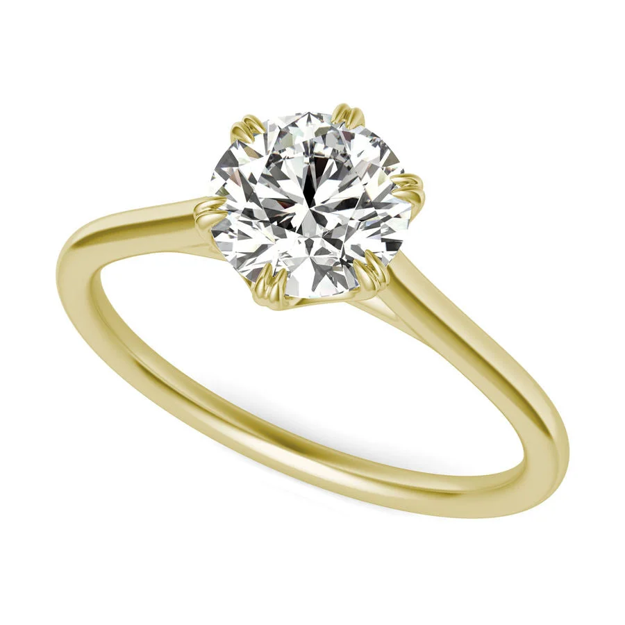 Solitaire Engagement Ring - Custom Builder - SKU 382401