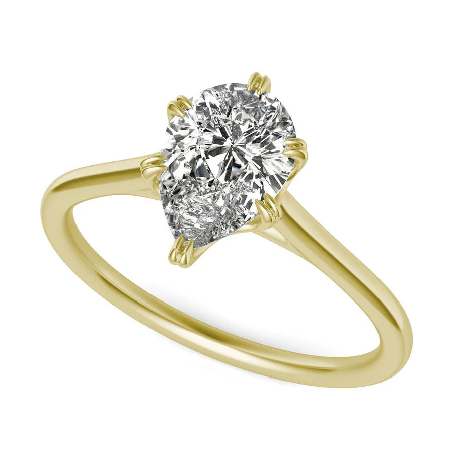 Solitaire Engagement Ring - Custom Builder - SKU 382401