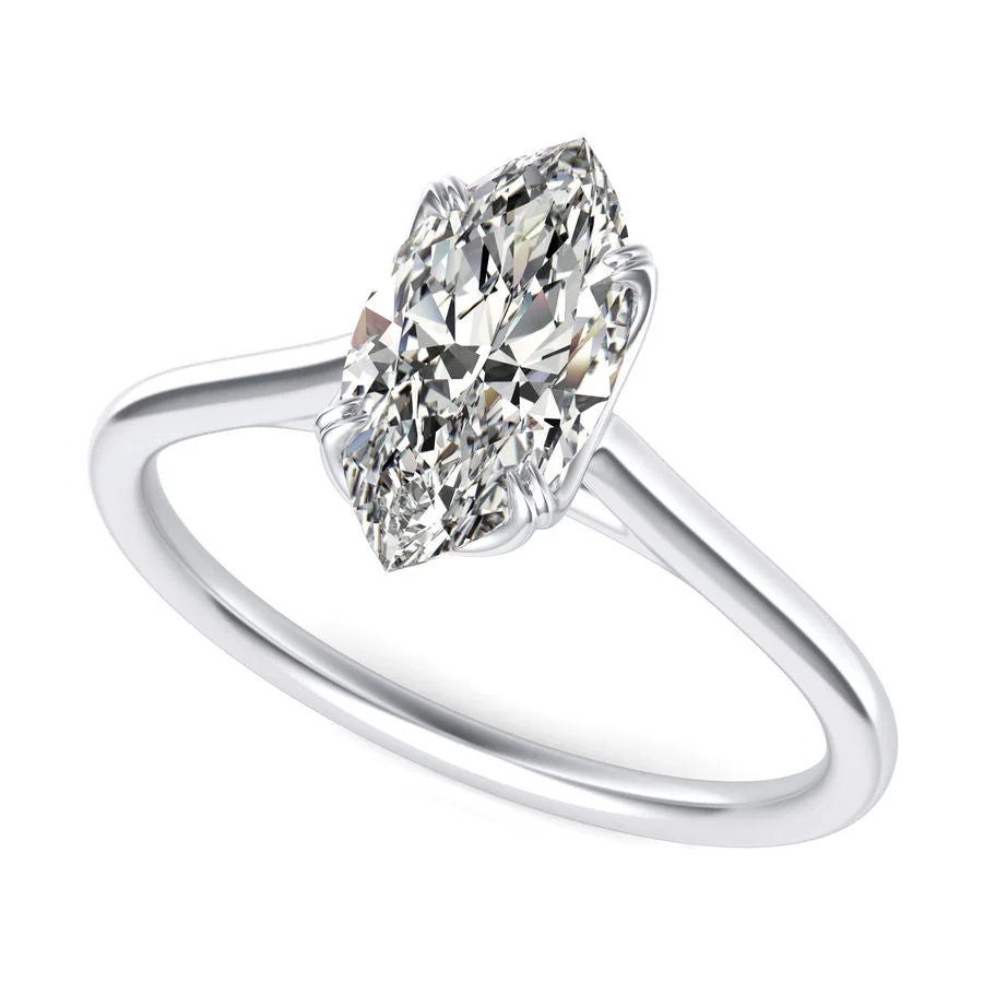 Solitaire Engagement Ring - Custom Builder - SKU 382400