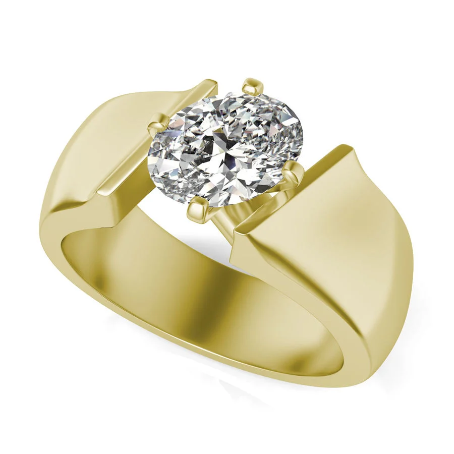Solitaire Engagement Ring - Custom Builder - SKU 389300