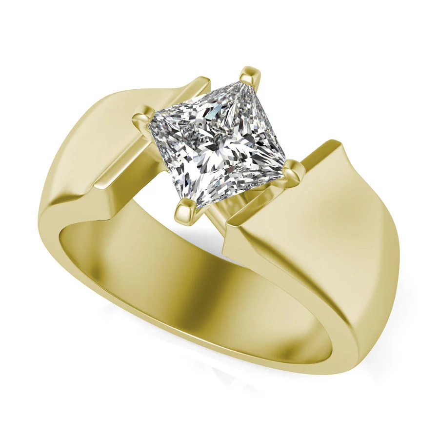 Solitaire Engagement Ring - Custom Builder - SKU 389300