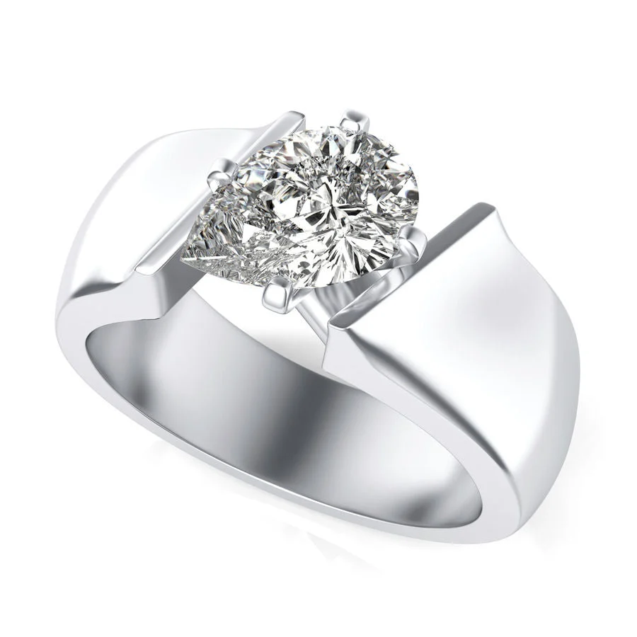 Solitaire Engagement Ring - Custom Builder - SKU 389300