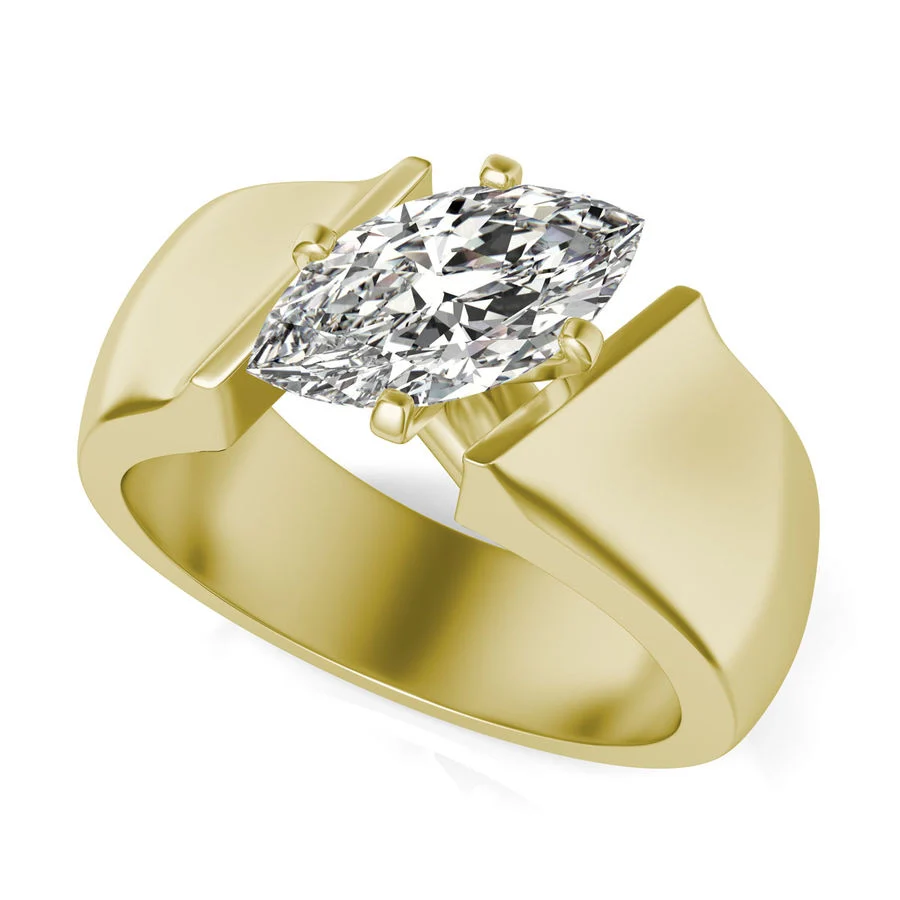Solitaire Engagement Ring - Custom Builder - SKU 389300