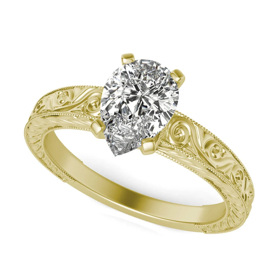 Solitaire Engagement Rings - Custom Builder - SKU 274100