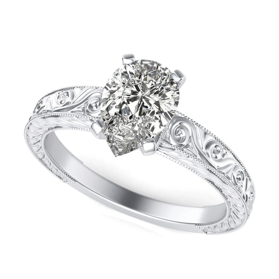 Solitaire Engagement Rings - Custom Builder - SKU 274100