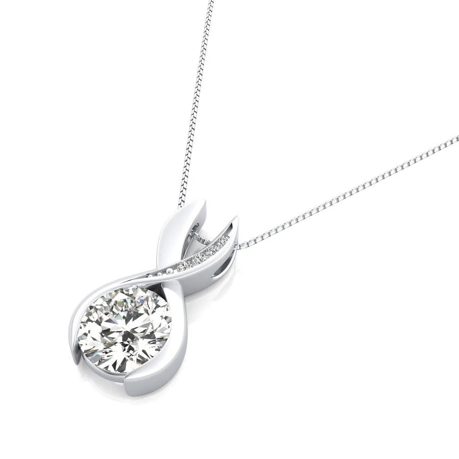 Solitaire Pendant - Custom Builder - SKU 176800