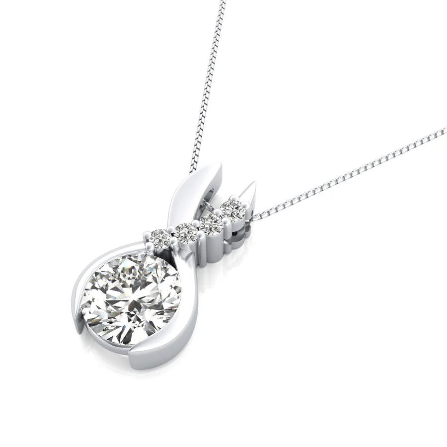 Solitaire Pendant - Custom Builder - SKU 177000