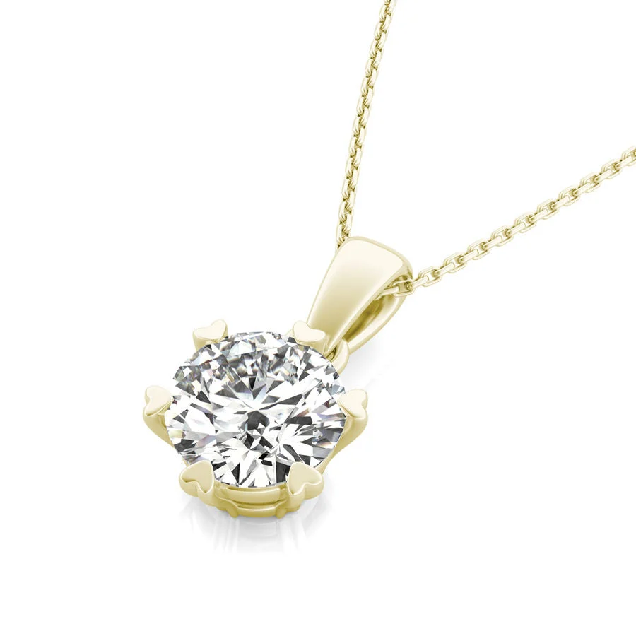 Solitaire Pendant - Custom Builder - SKU 17780a