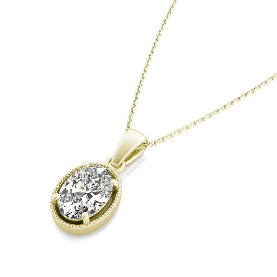 Solitaire Pendant - Custom Builder - SKU 191000