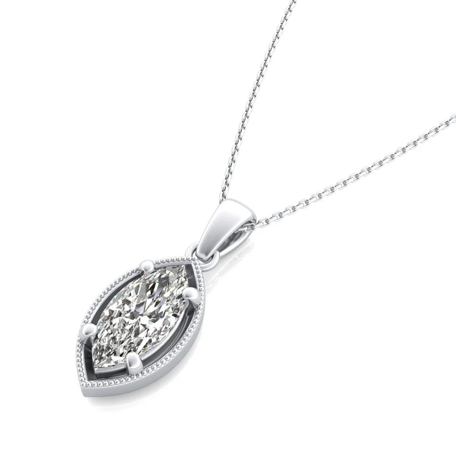 Solitaire Pendant - Custom Builder - SKU 191000
