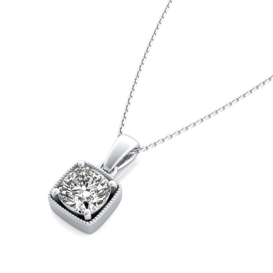 Solitaire Pendant - Custom Builder - SKU 191000