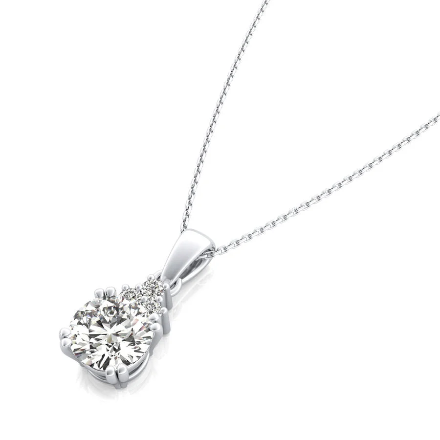Solitaire Pendant - Custom Builder - SKU 191400