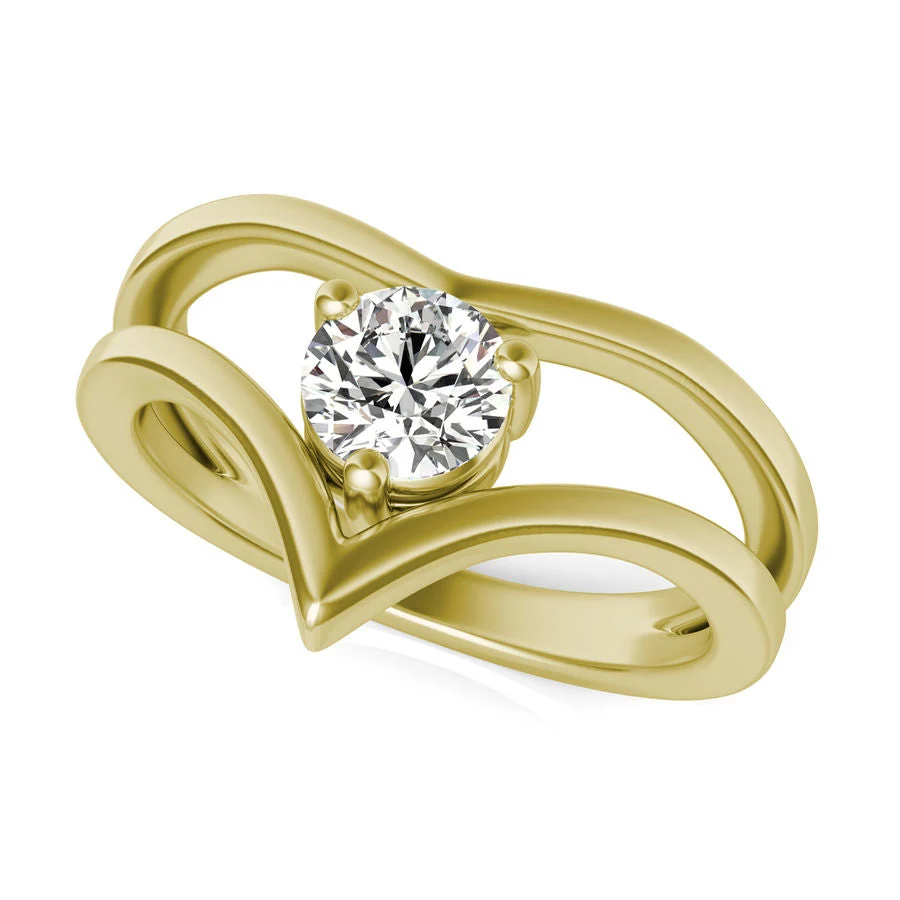 Solitaire Ring - Custom Builder - SKU 343900