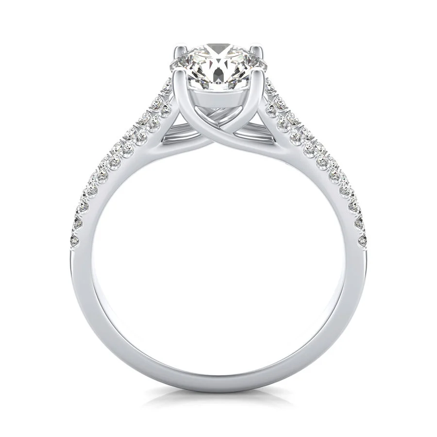Split Shank Engagement Ring - Image 2