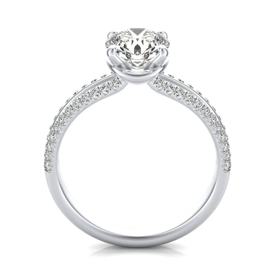 Split Shank Engagement Ring - Image 2
