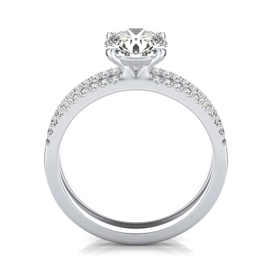 Split Shank Engagement Ring - Image 2