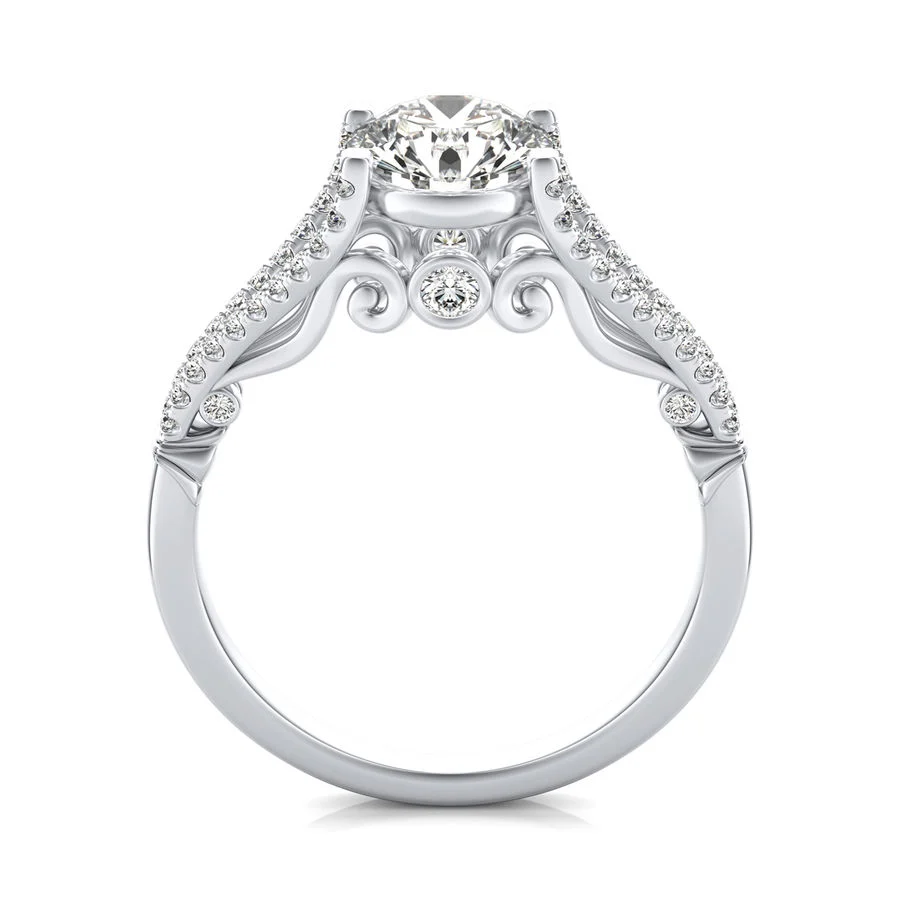Split Shank Engagement Ring - Image 2
