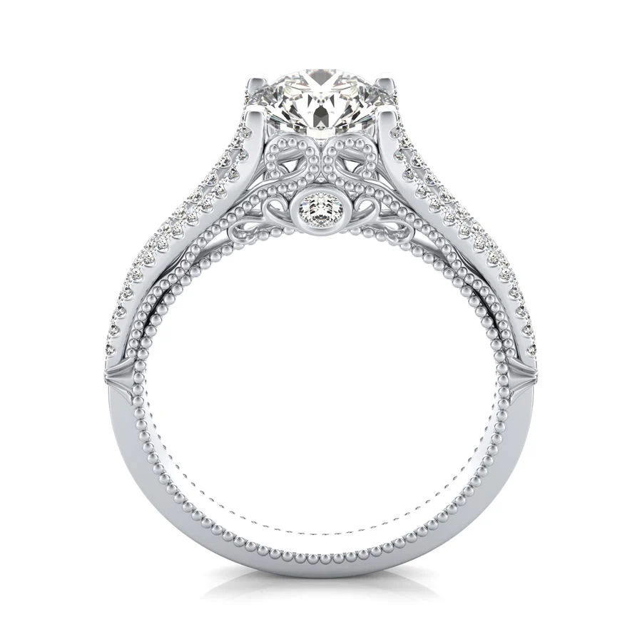 Split Shank Engagement Ring - Image 2