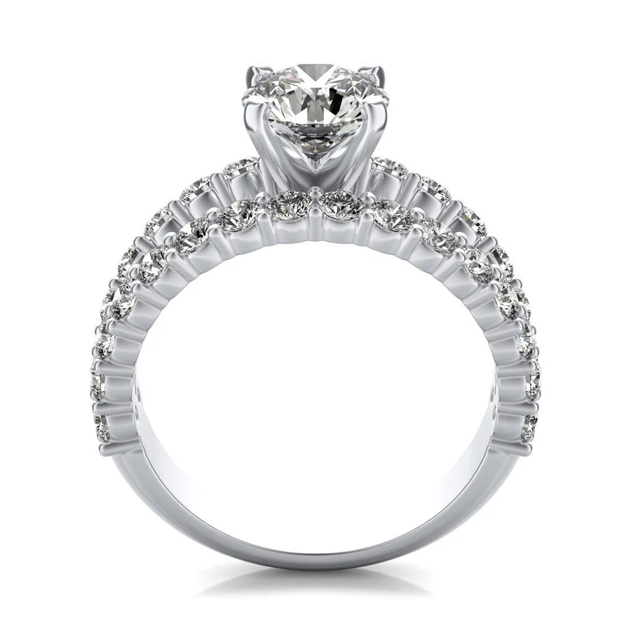 Split Shank Engagement Ring - Image 2