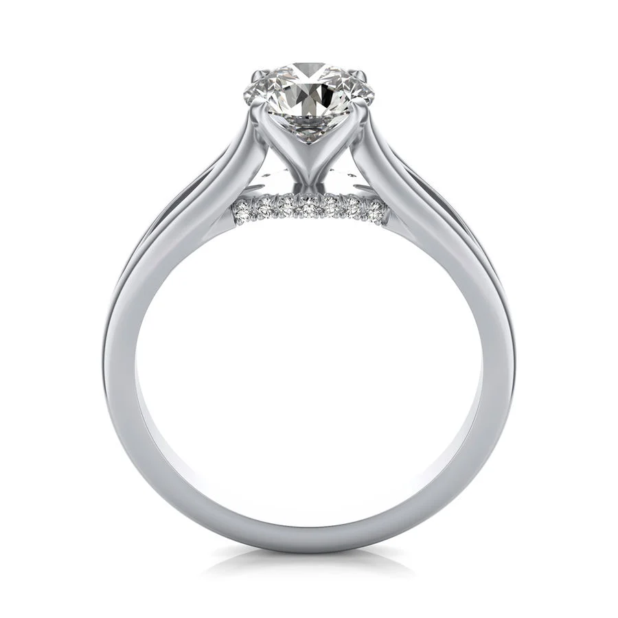 Split Shank Engagement Ring - Image 2