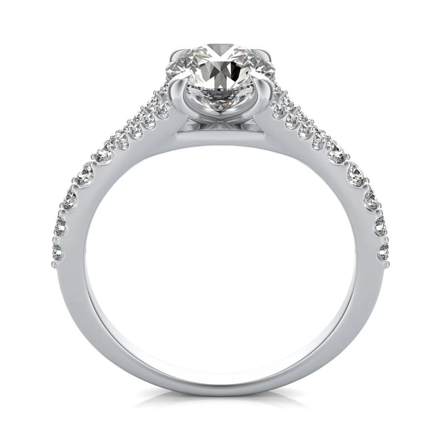 Split Shank Engagement Ring - Image 2