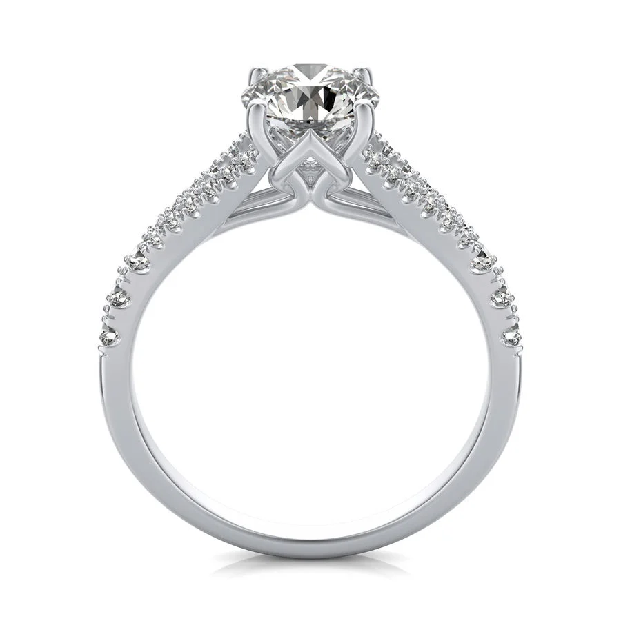 Split Shank Engagement Ring - Image 2