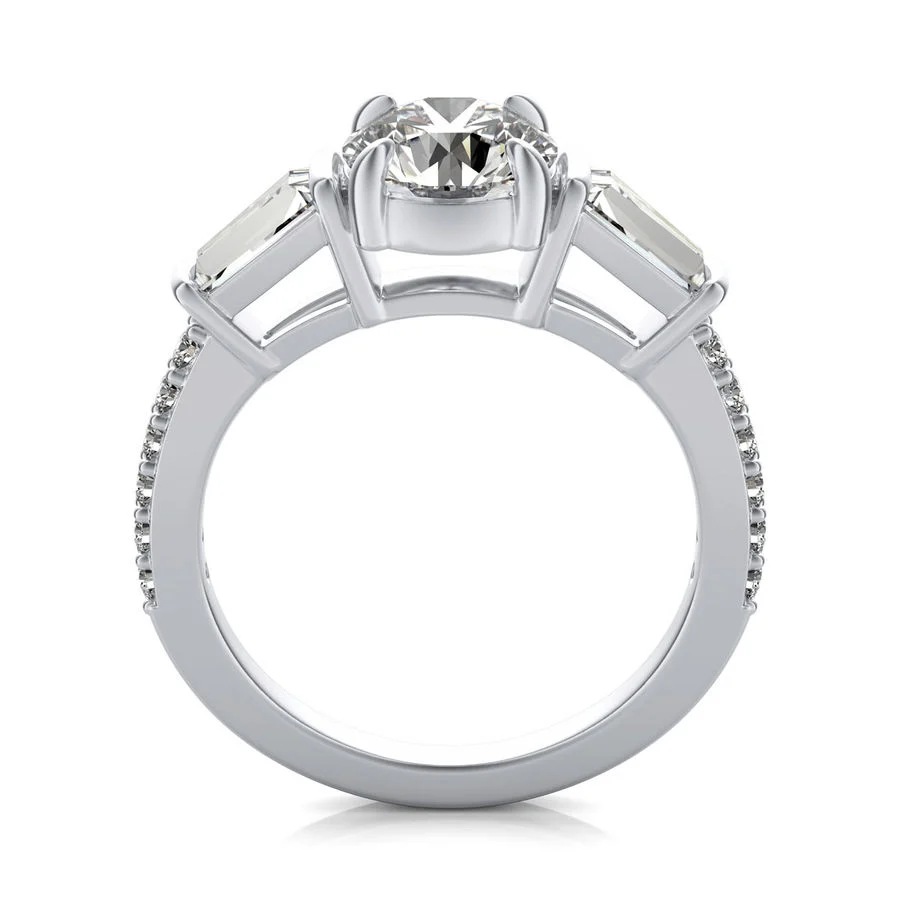 Three Stone Engagement - Image 2