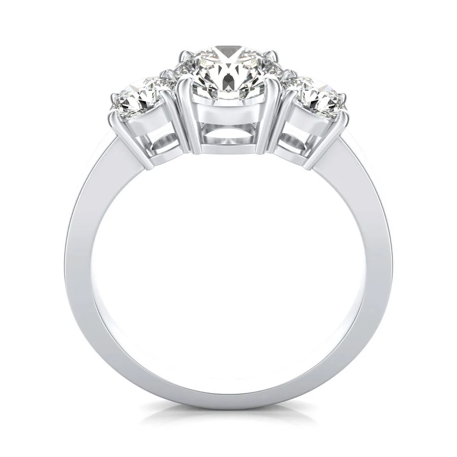 Three Stone Engagement Ring - Image 2