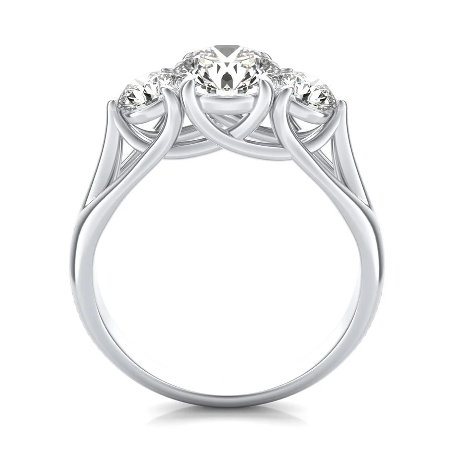 Three Stone Engagement Ring - Image 2