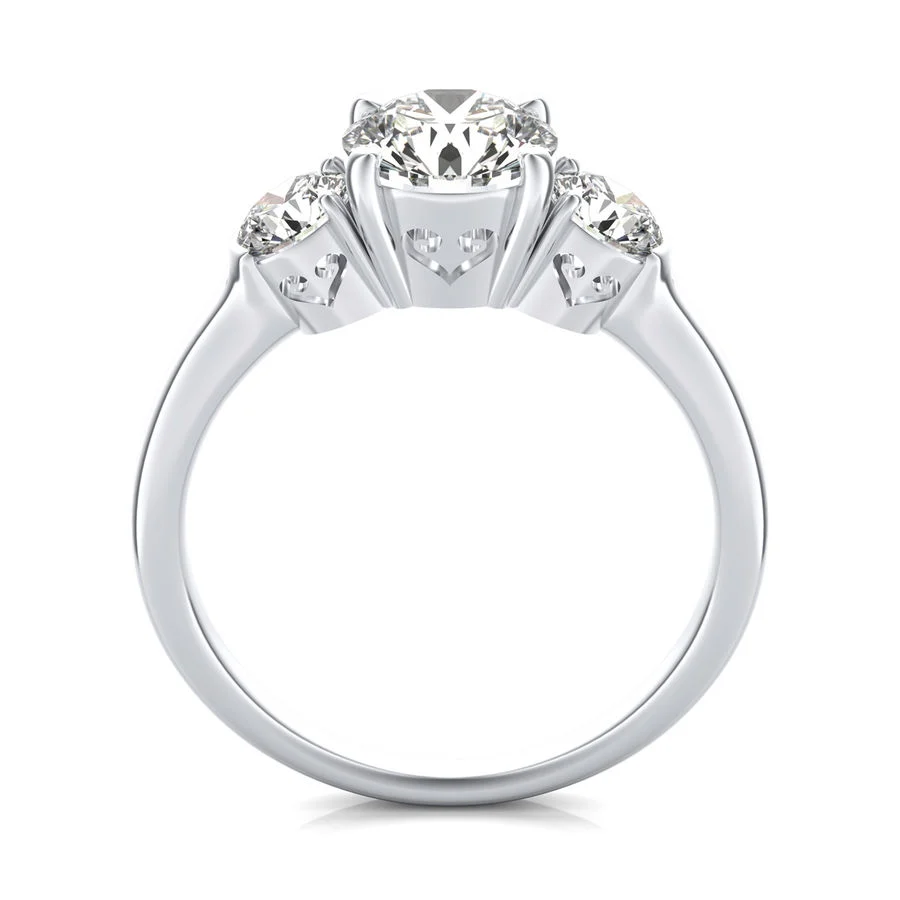 Three Stone Engagement Ring - Image 2