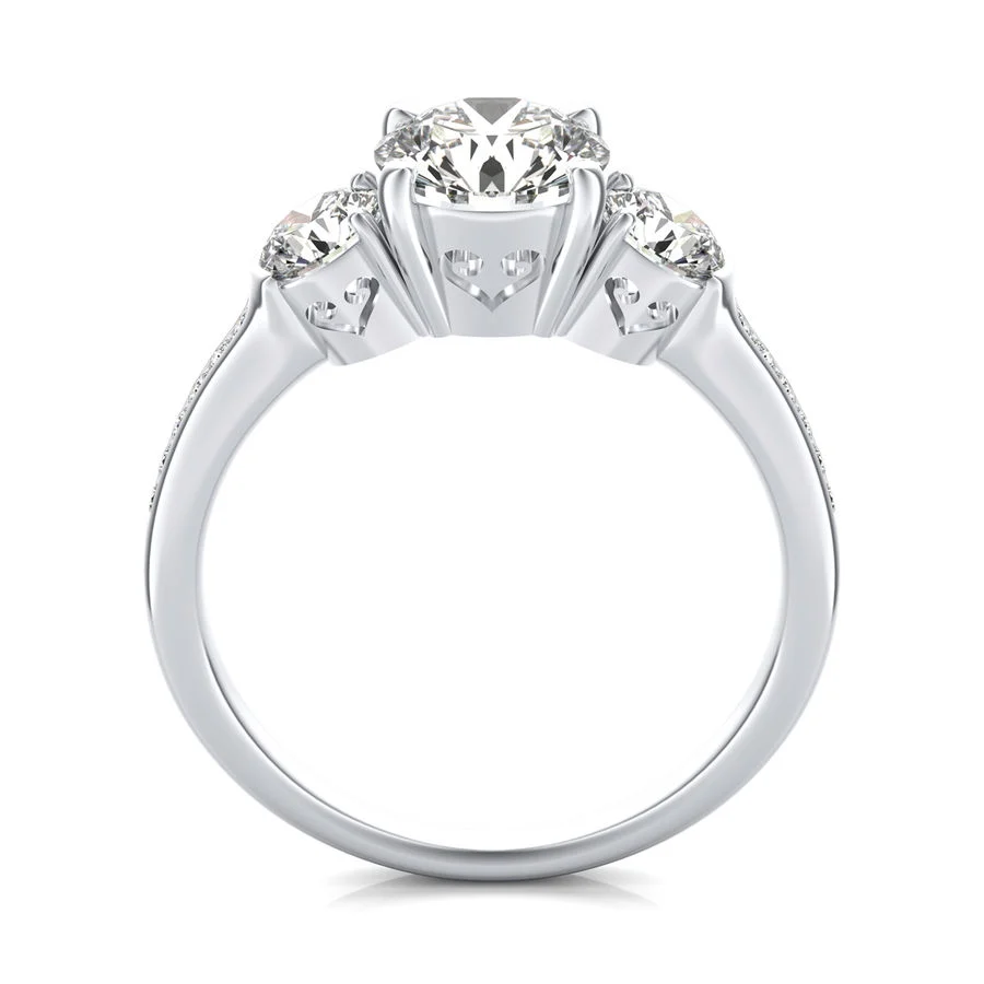 Three Stone Engagement Ring - Image 2
