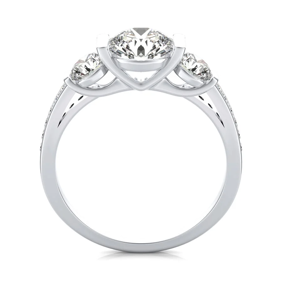 Three Stone Engagement Ring - Image 2
