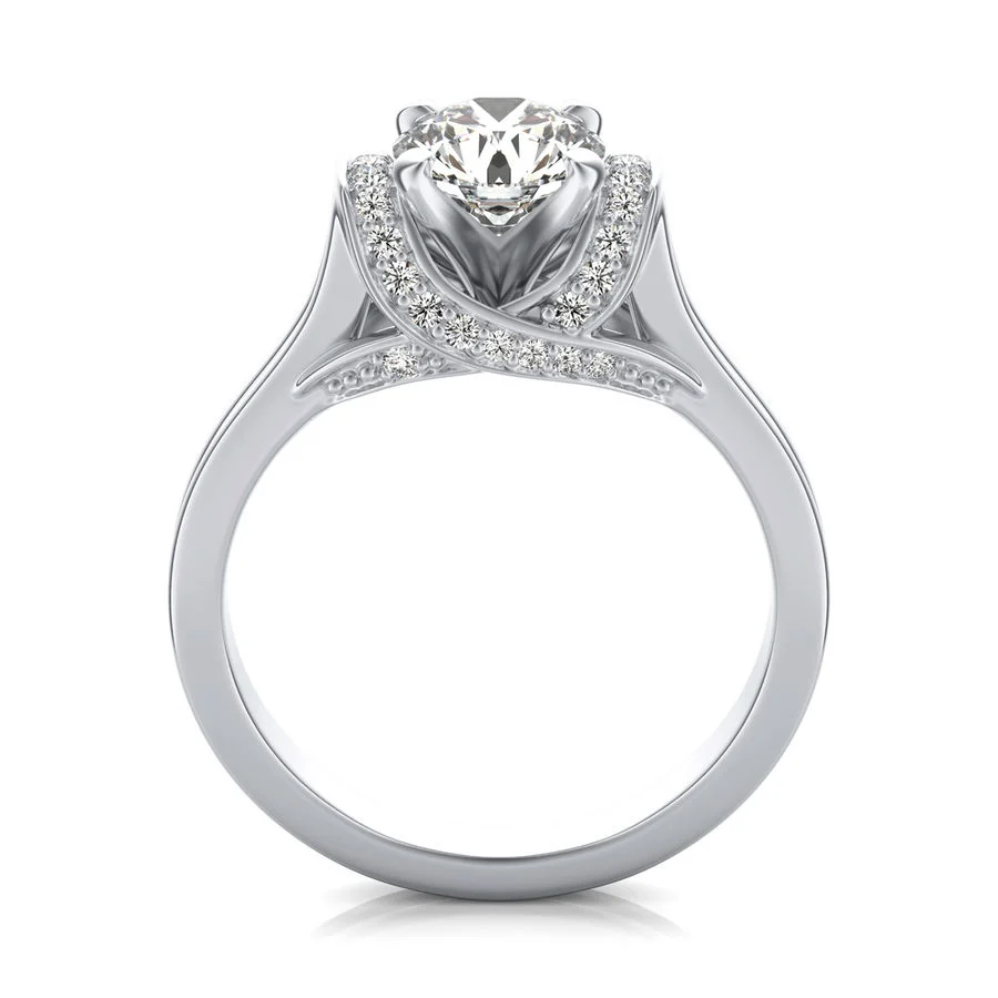 Trellis Engagement Ring - Image 2