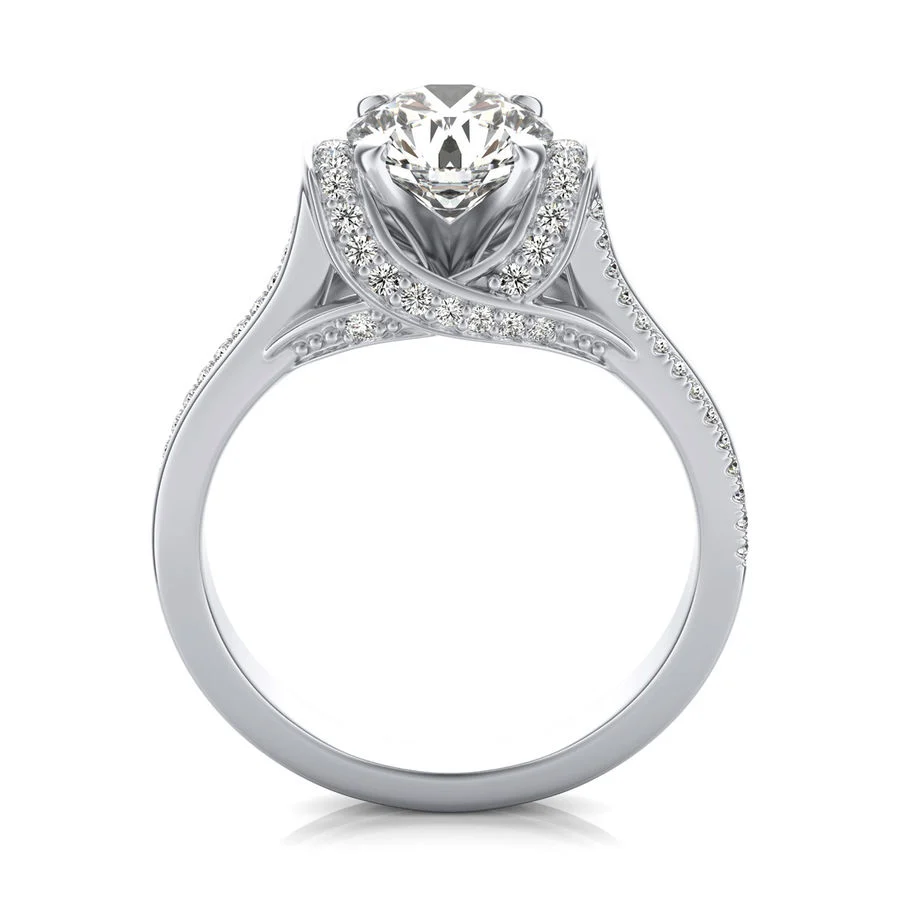 Trellis Engagement Ring - Image 2
